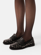 Mocassins Metallic Muse - Noir