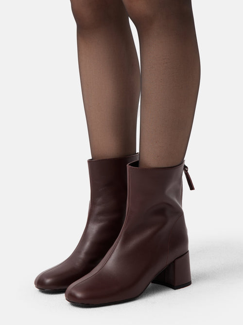 Bottines A Lonely Place To Be - Burgundy