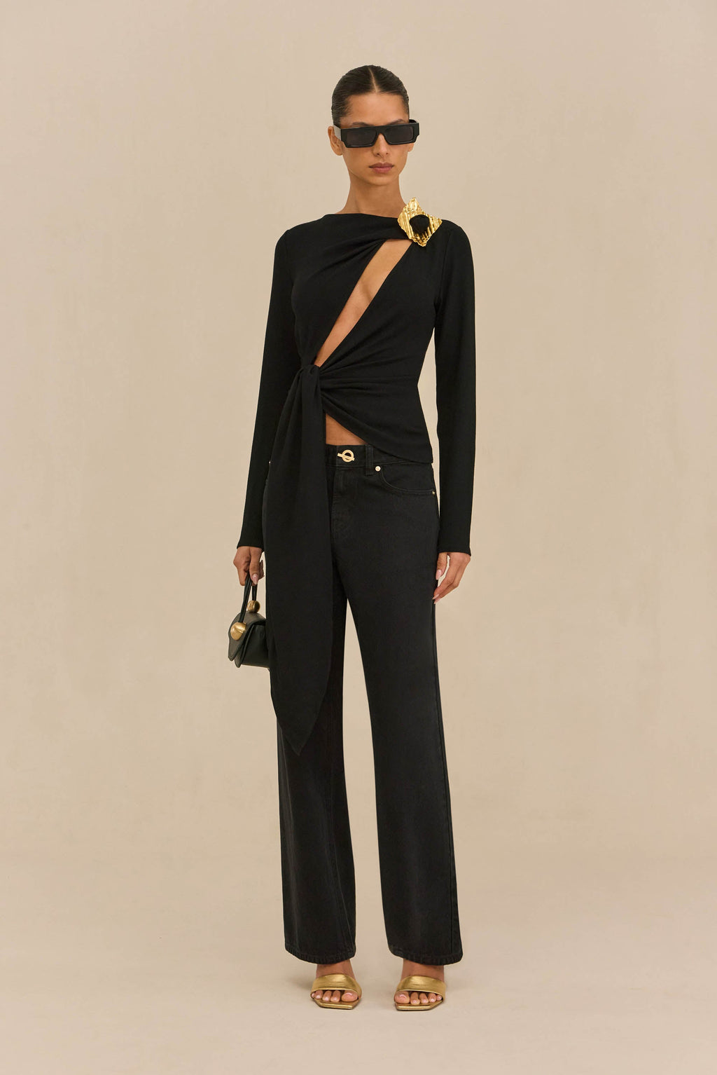 Top Stassi - Negro