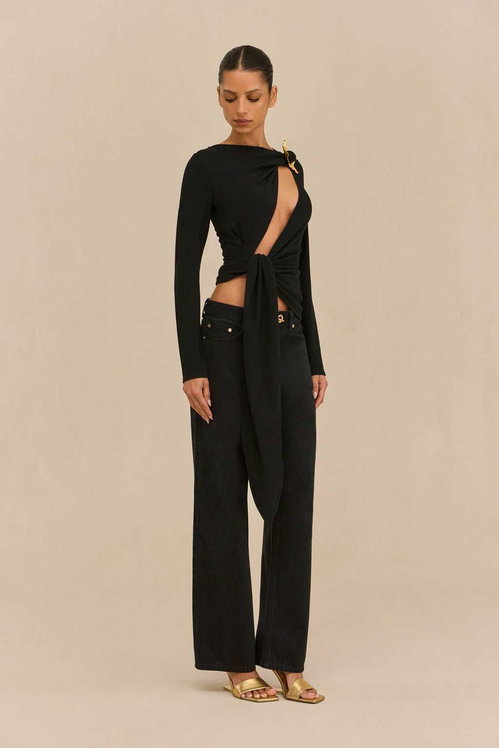 Top Stassi - Negro
