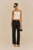 Top Kassandra - Blanco roto