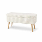 Oslo Linen - Pouf - Toscano Crème