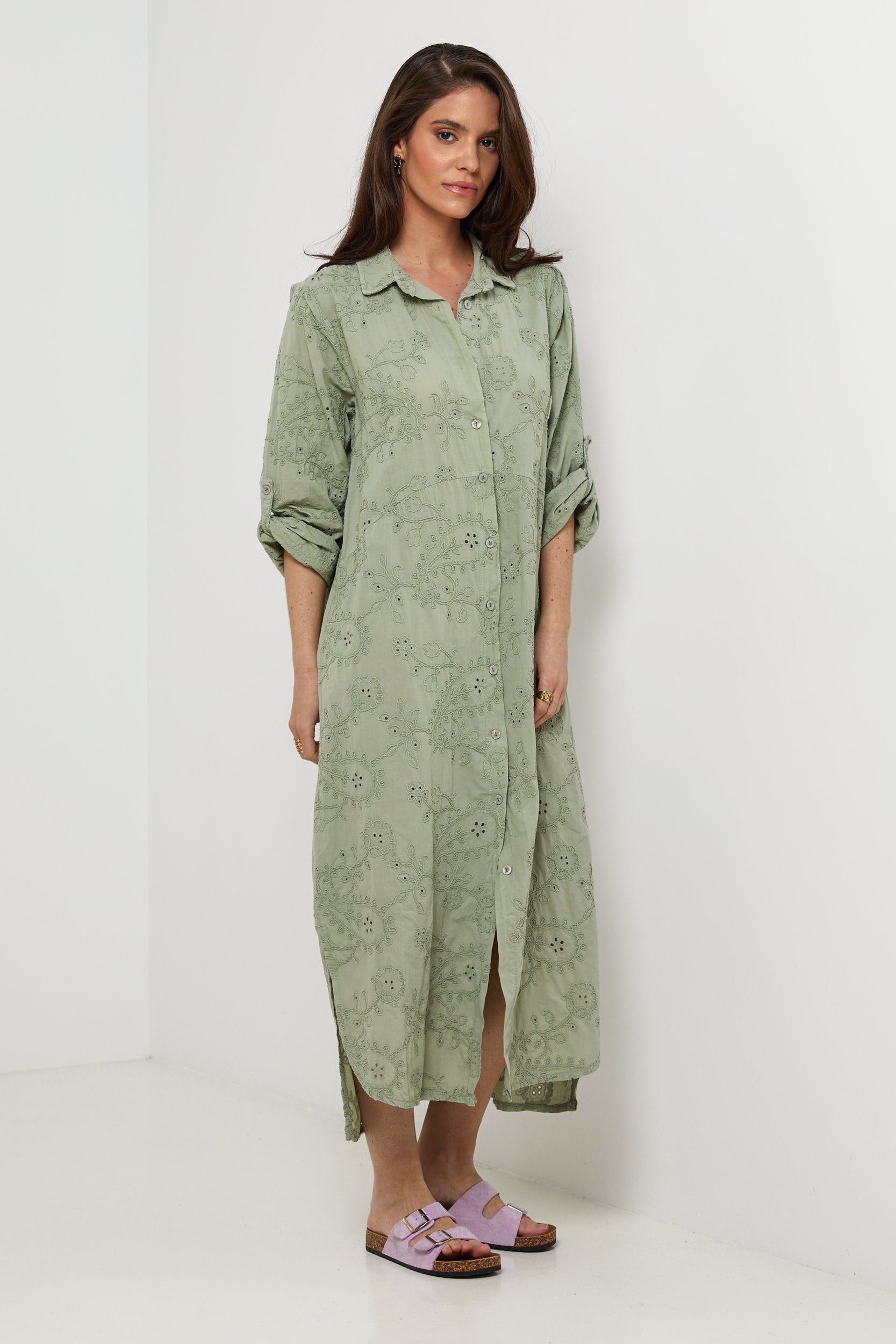Robe - Kaki - Femme