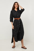 Robe - Noir - Femme