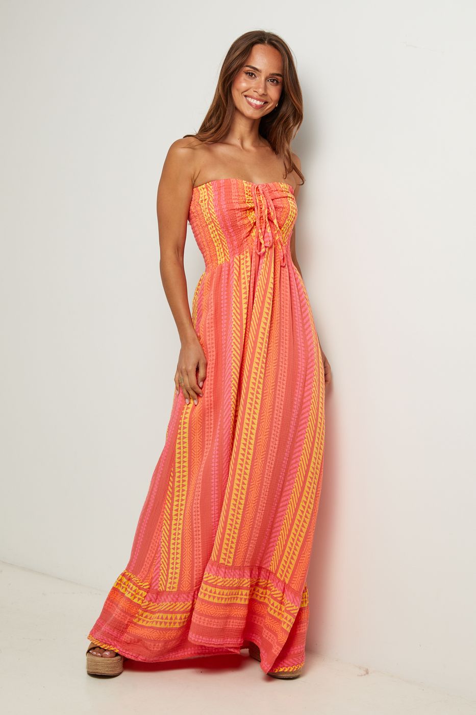 Dress - Coral