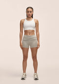 Sublime Folded Hotpants - Grey Melange