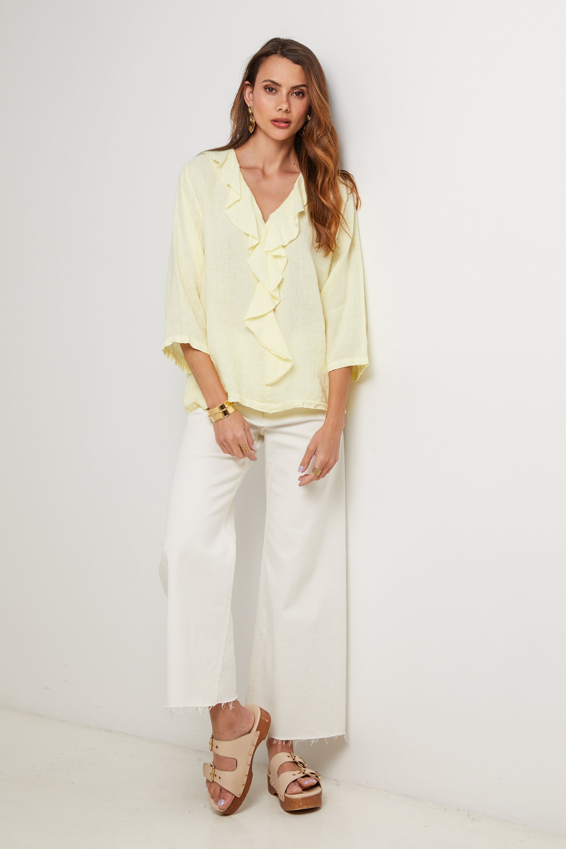 Top - Amarillo - Mujer