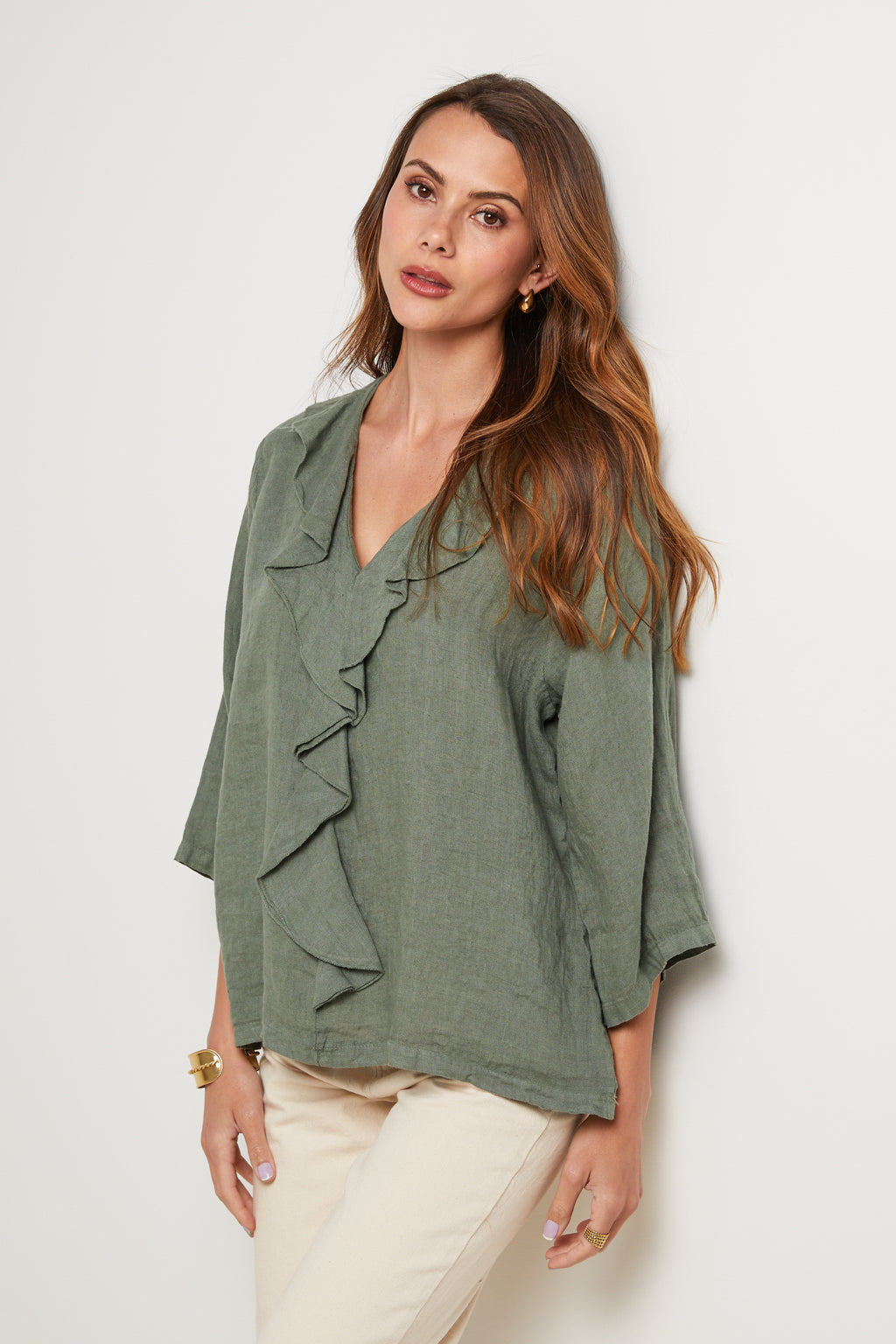 Top - Caqui - Mujer