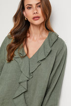 Top - Caqui - Mujer