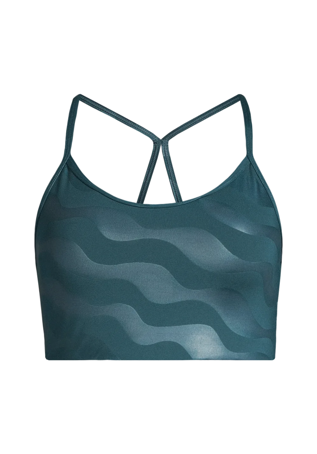Reggiseno sportivo Sleek Strappy stampato - Ocean Geo