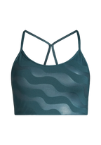 Reggiseno sportivo Sleek Strappy stampato - Ocean Geo