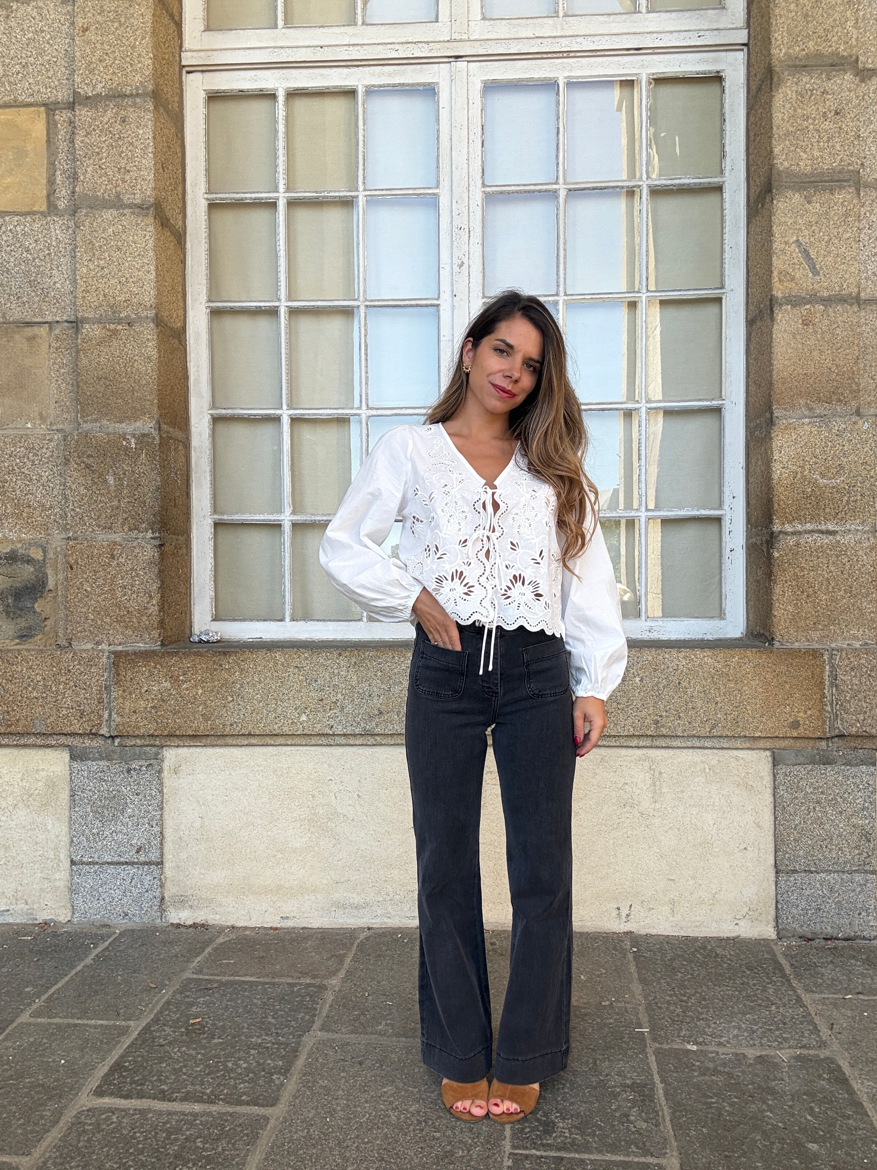Juliette Embroidered Blouse