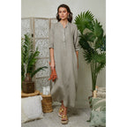 Vestido - Taupe - Mujer