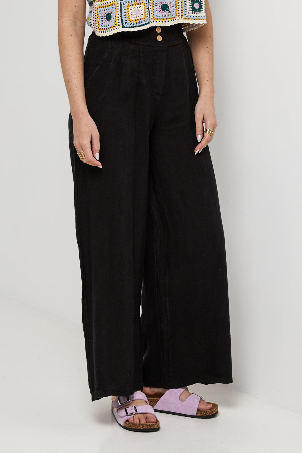 Trousers - Black - Women