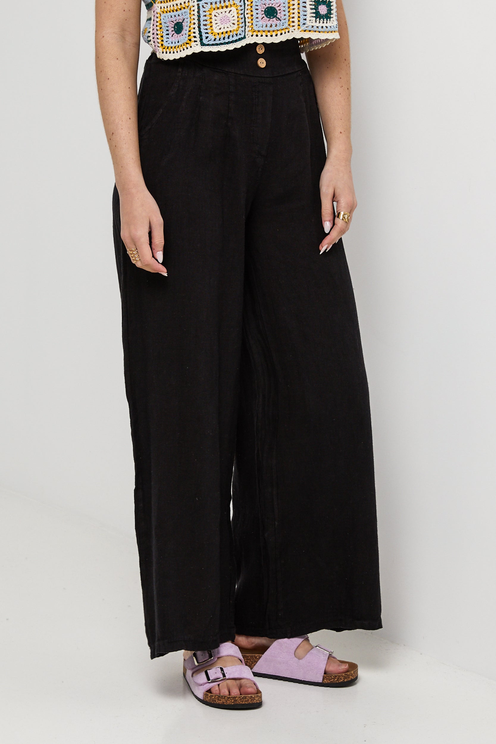 Trousers - Black - Women