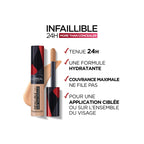 Infaillible 24H Concealer & Foundation 329 Cashew