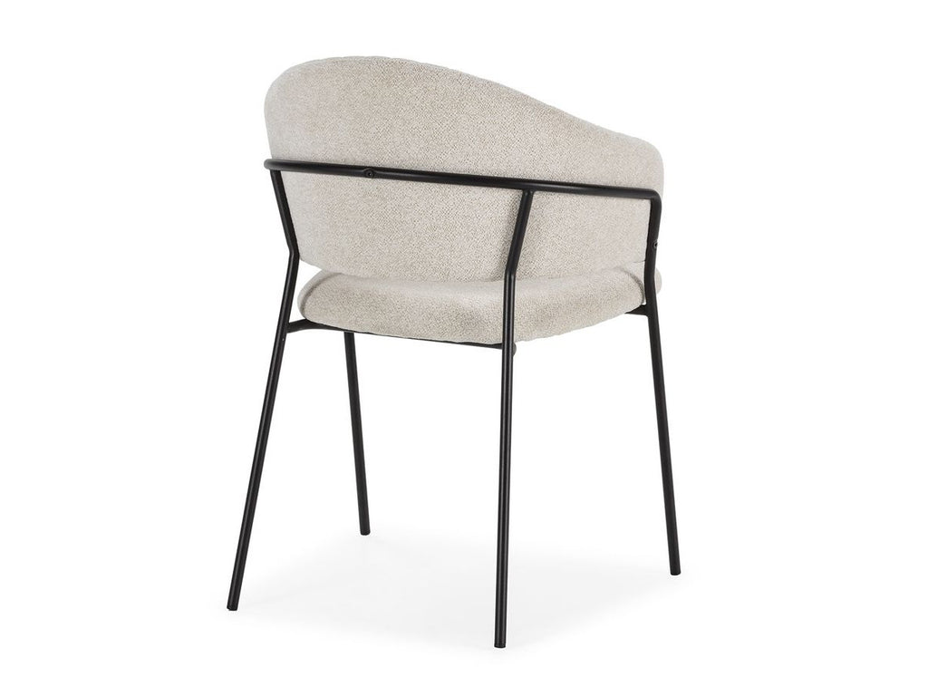 Lou - Set Of 2 Chairs - Textured Fabric