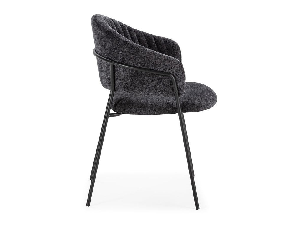 Lou - Set Of 2 Chairs - Textured Fabric
