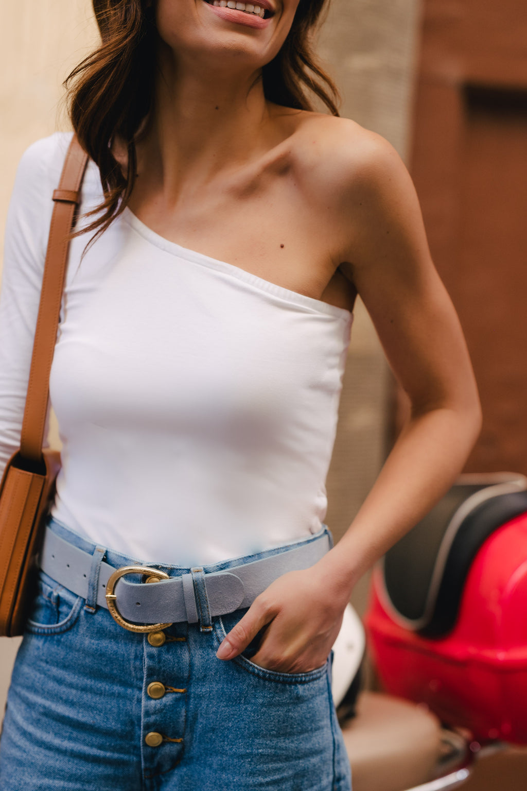 Top Lucy Jersey Blanco