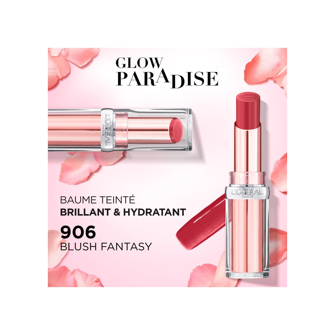 Tinted Lip Balm Glow Paradise 906 Blush Fantasy