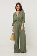 Pantalon - Kaki - Femme