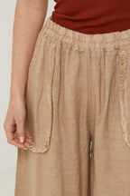 Trousers - Camel - Women