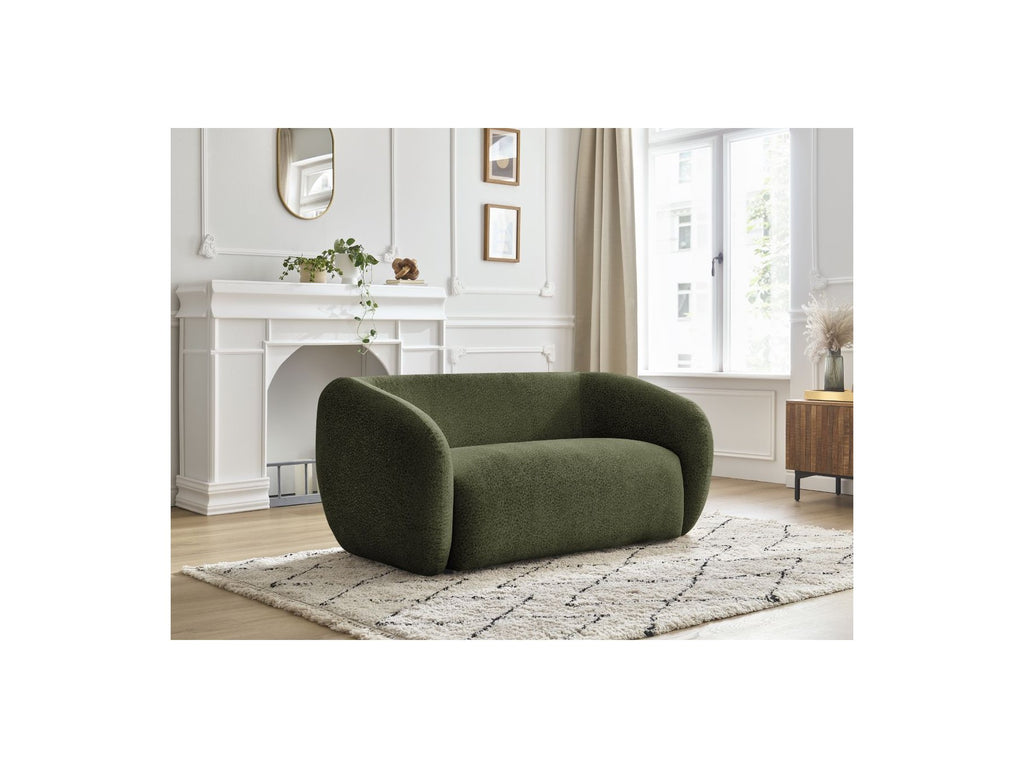 Celine - Fixed Straight 2-Seater Sofa - Textured Fabric
