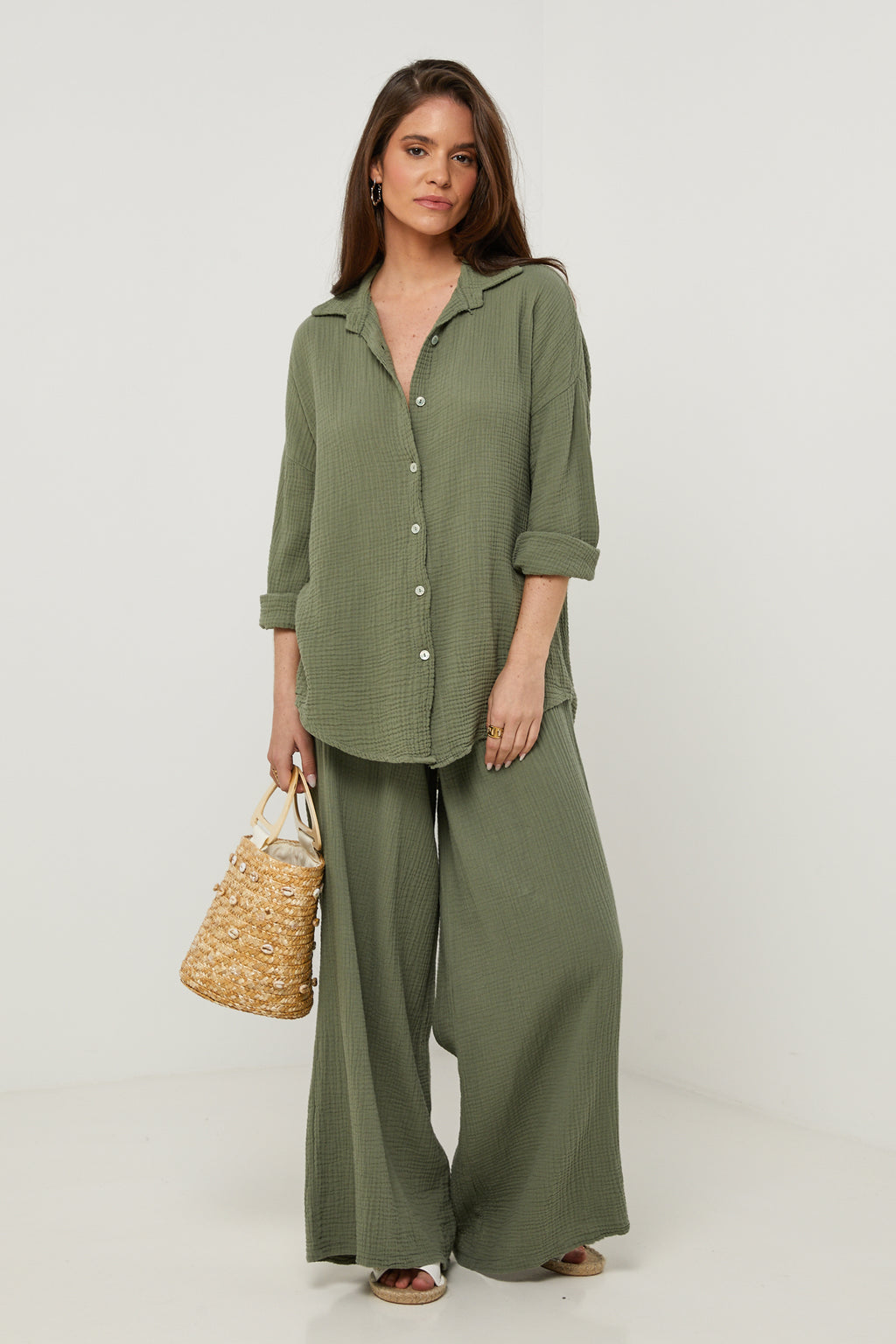 Shirt - Khaki - Women