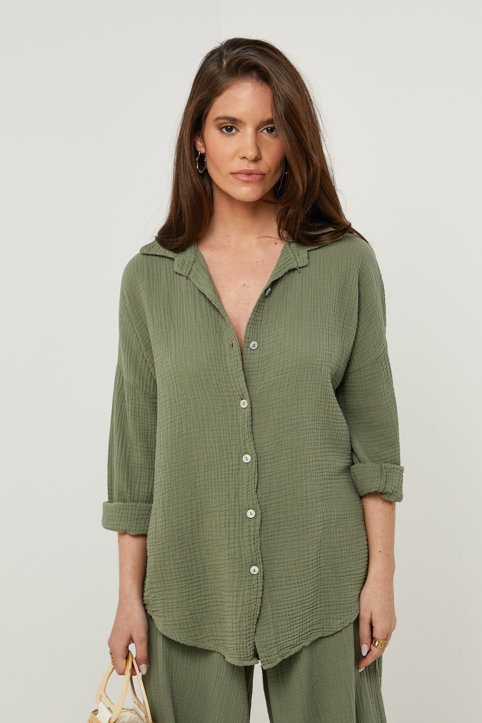 Shirt - Khaki - Women