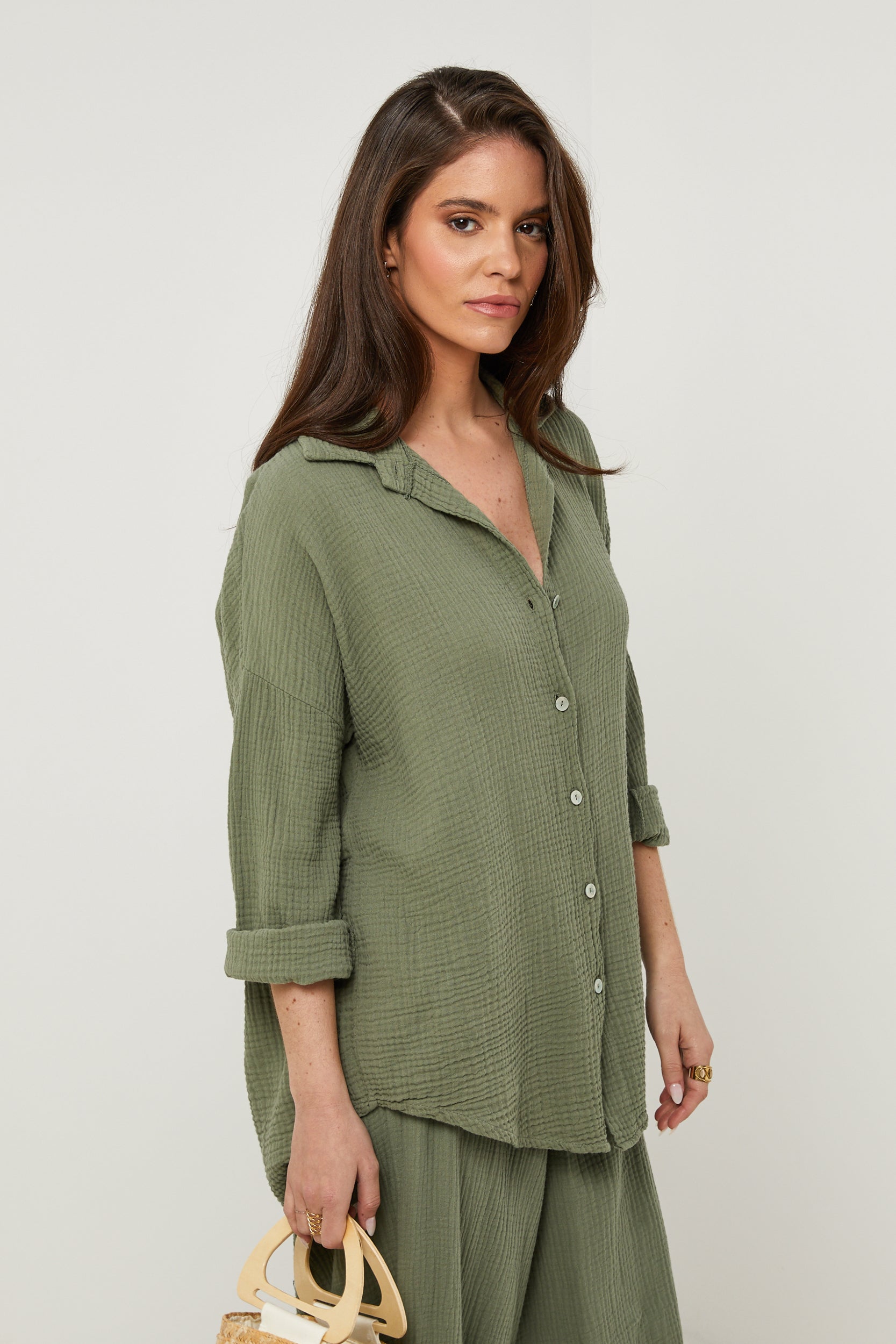 Shirt - Khaki - Women