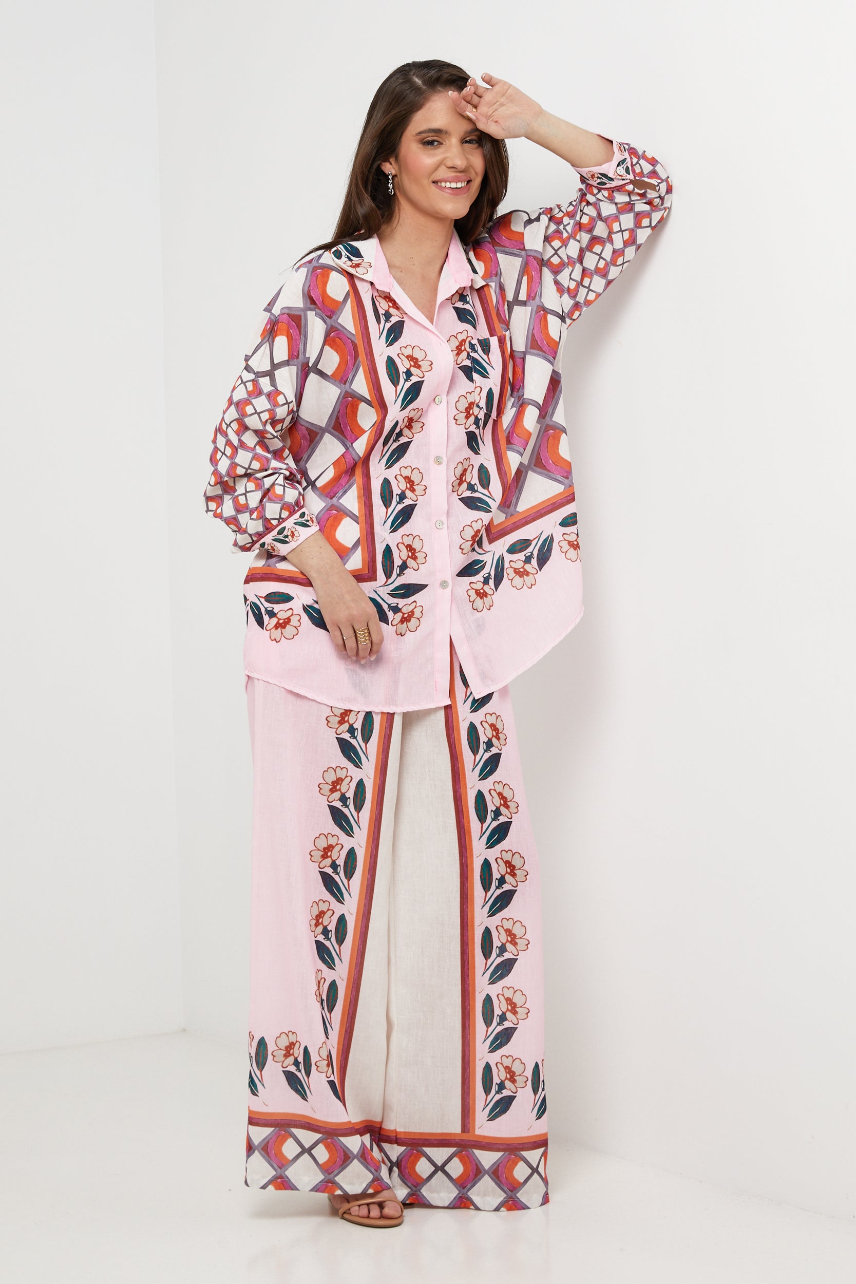 Chemise - Rose - Femme