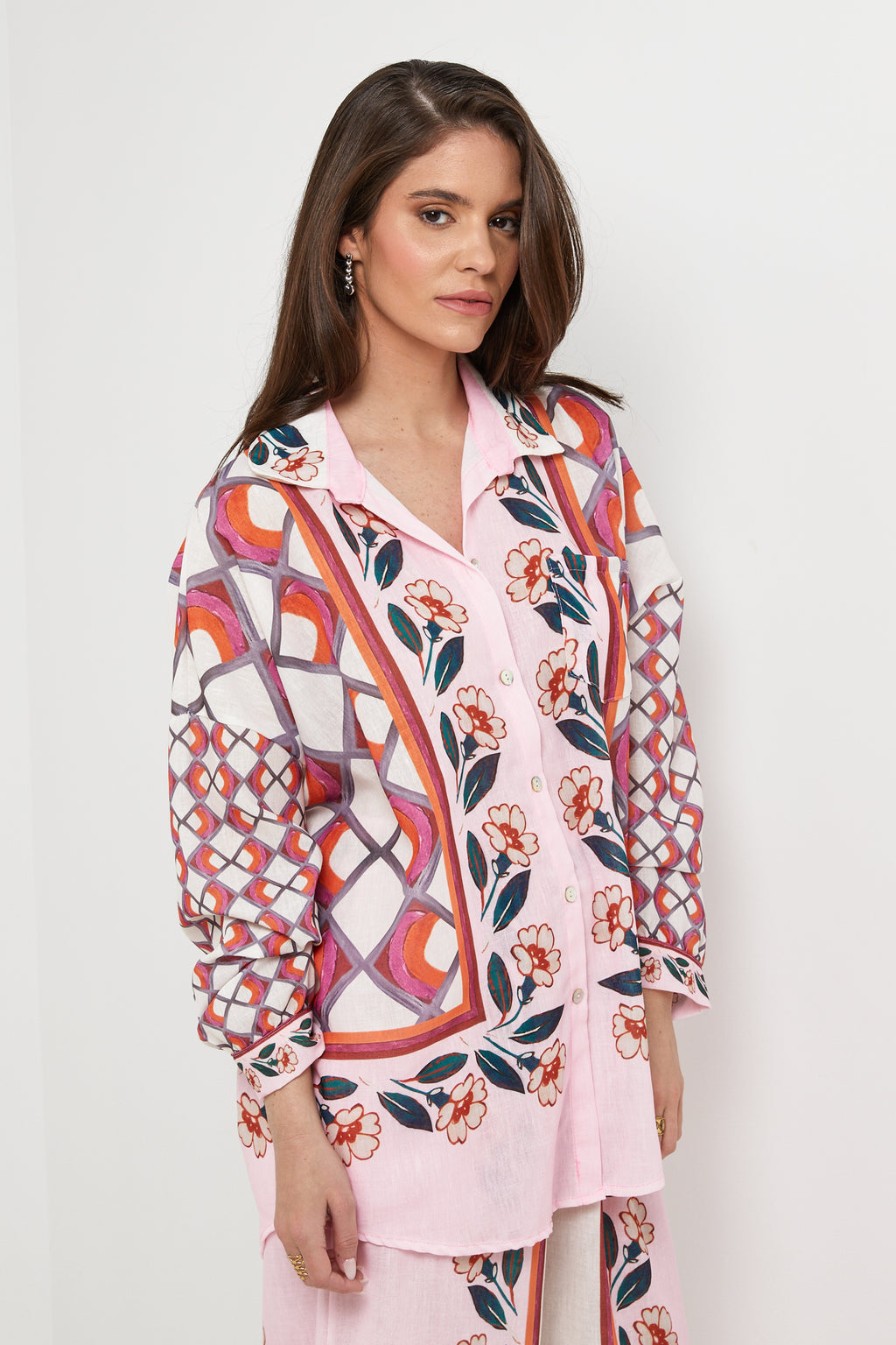 Chemise - Rose - Femme