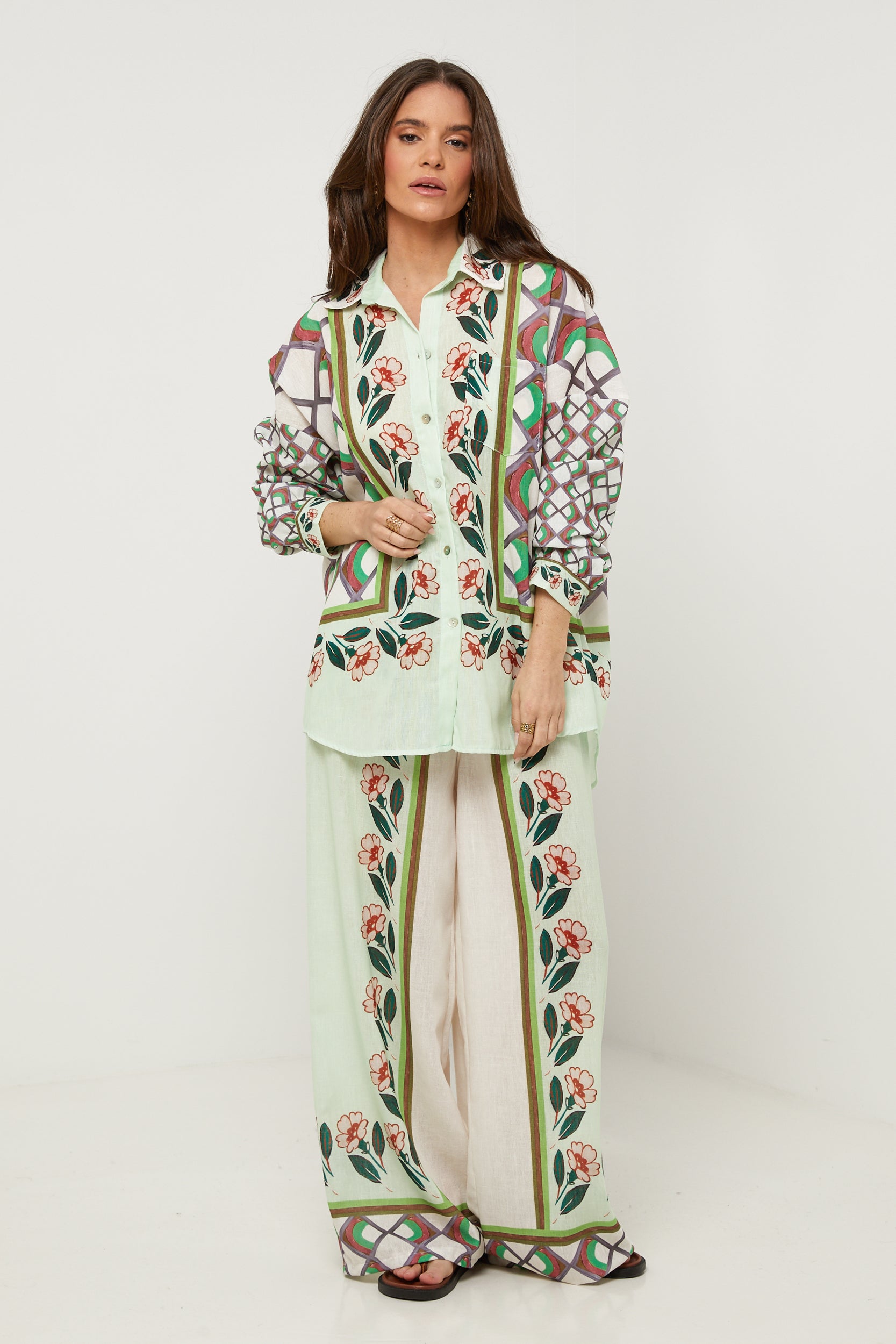 Chemise - Vert - Femme