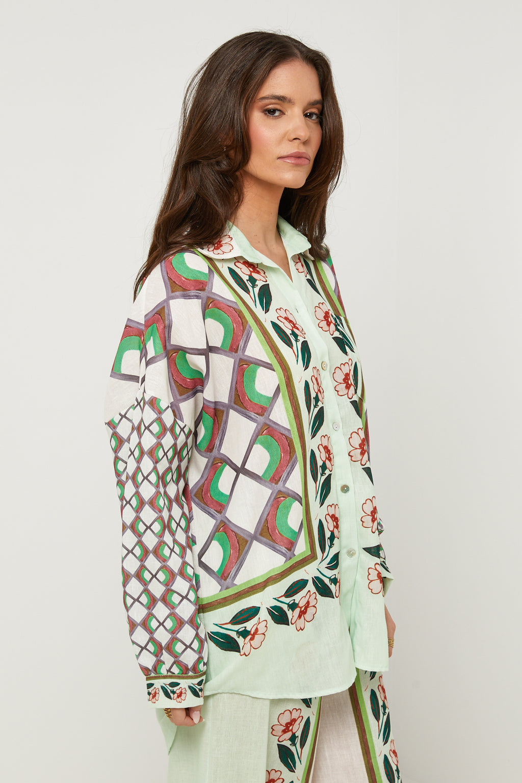 Chemise - Vert - Femme