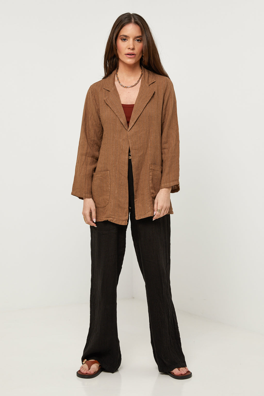 Veste - Camel - Femme