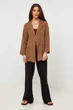 Veste - Camel - Femme