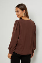 Chemisier - Marron