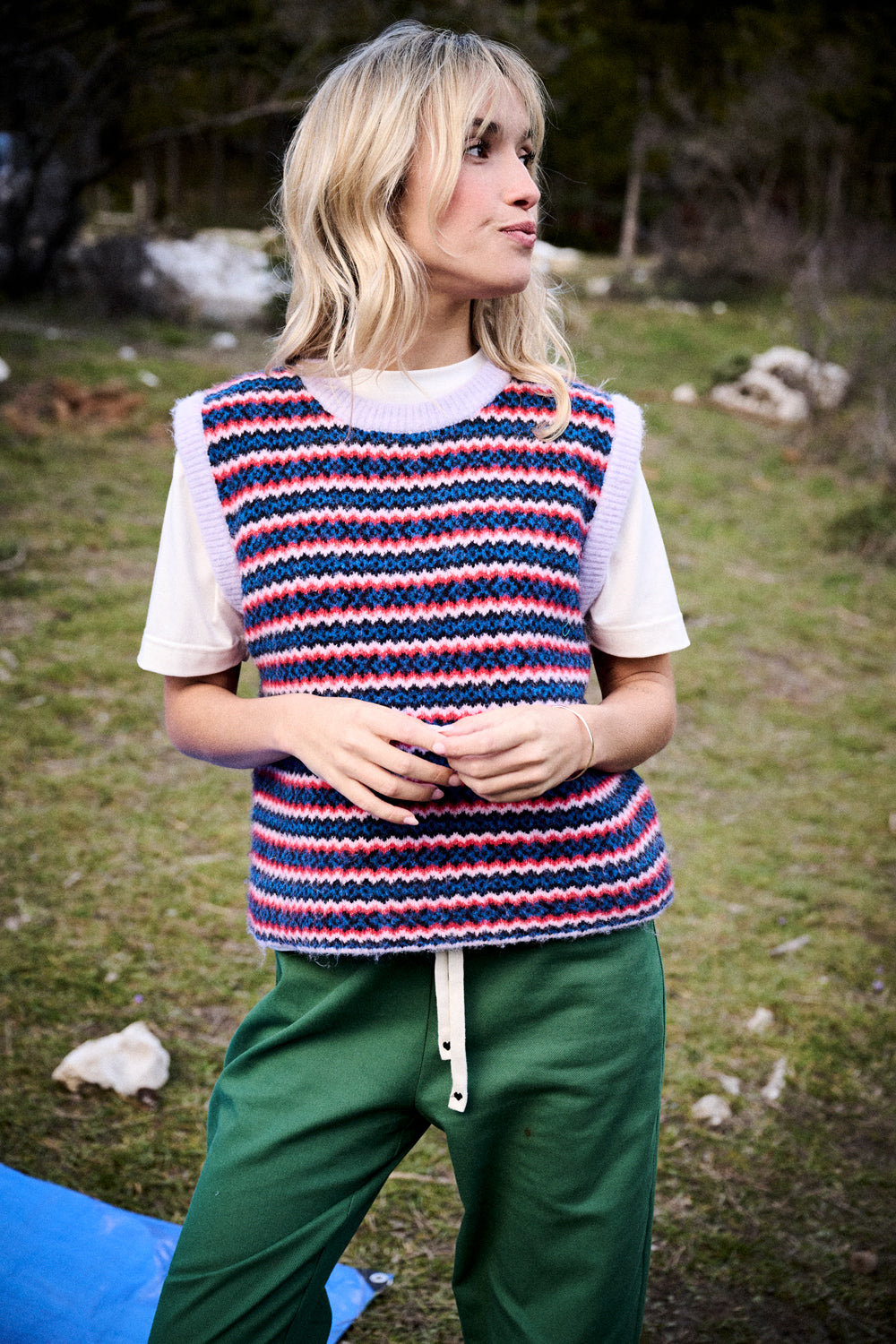 Pull Mila - Rayures Multico
