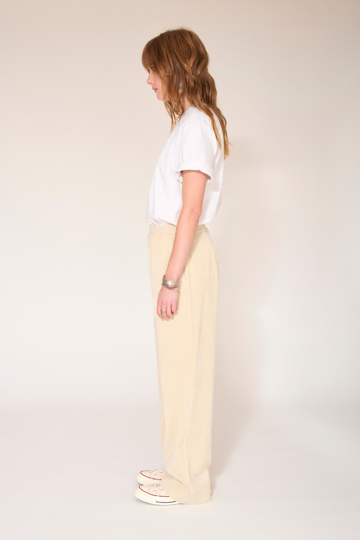 Pantalón Pantino Pinder Corduroy Vl - Natural