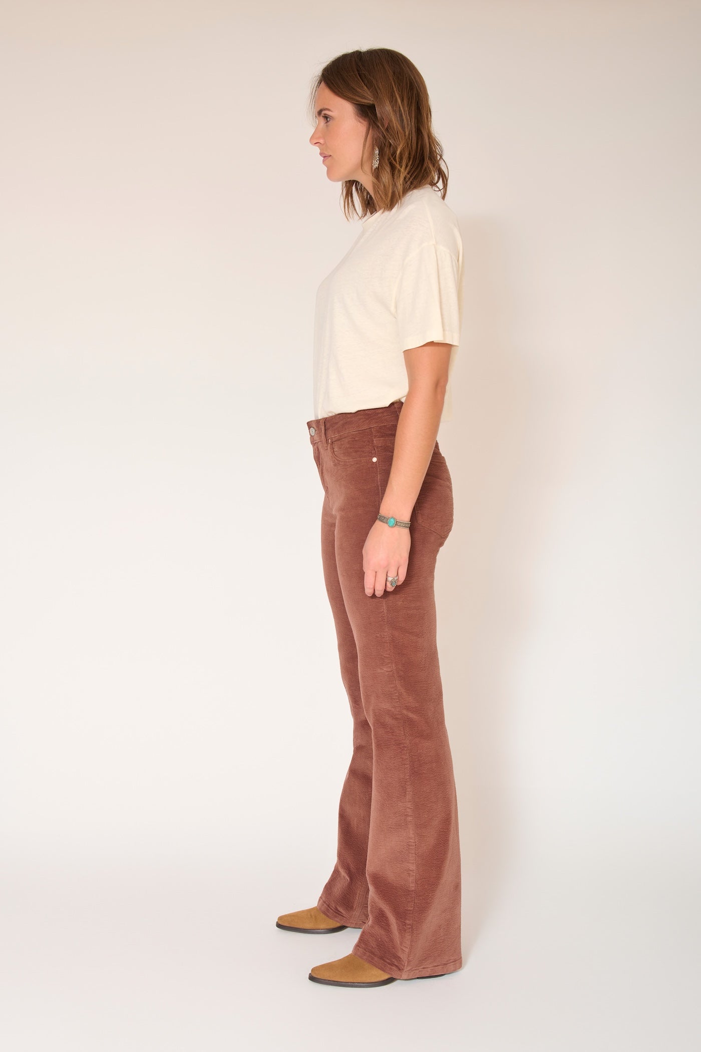 Pantalon The Queen Soft Corduroy - Coffee
