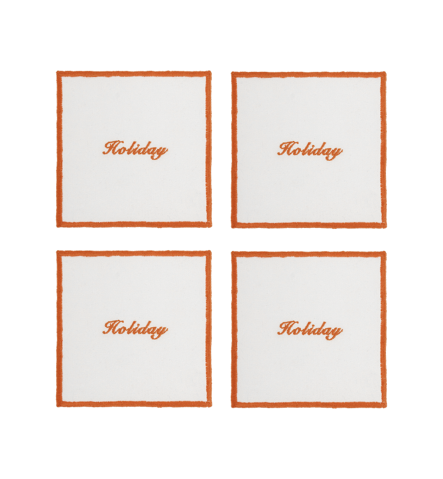 Posavasos Holiday - Lote De 4