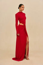 Vestido Keri - Merlot