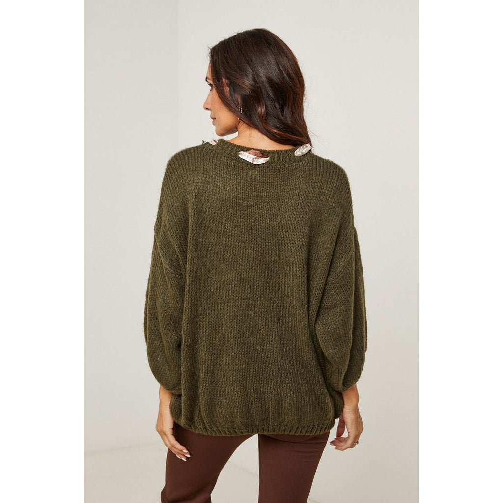 Sweter – Khaki
