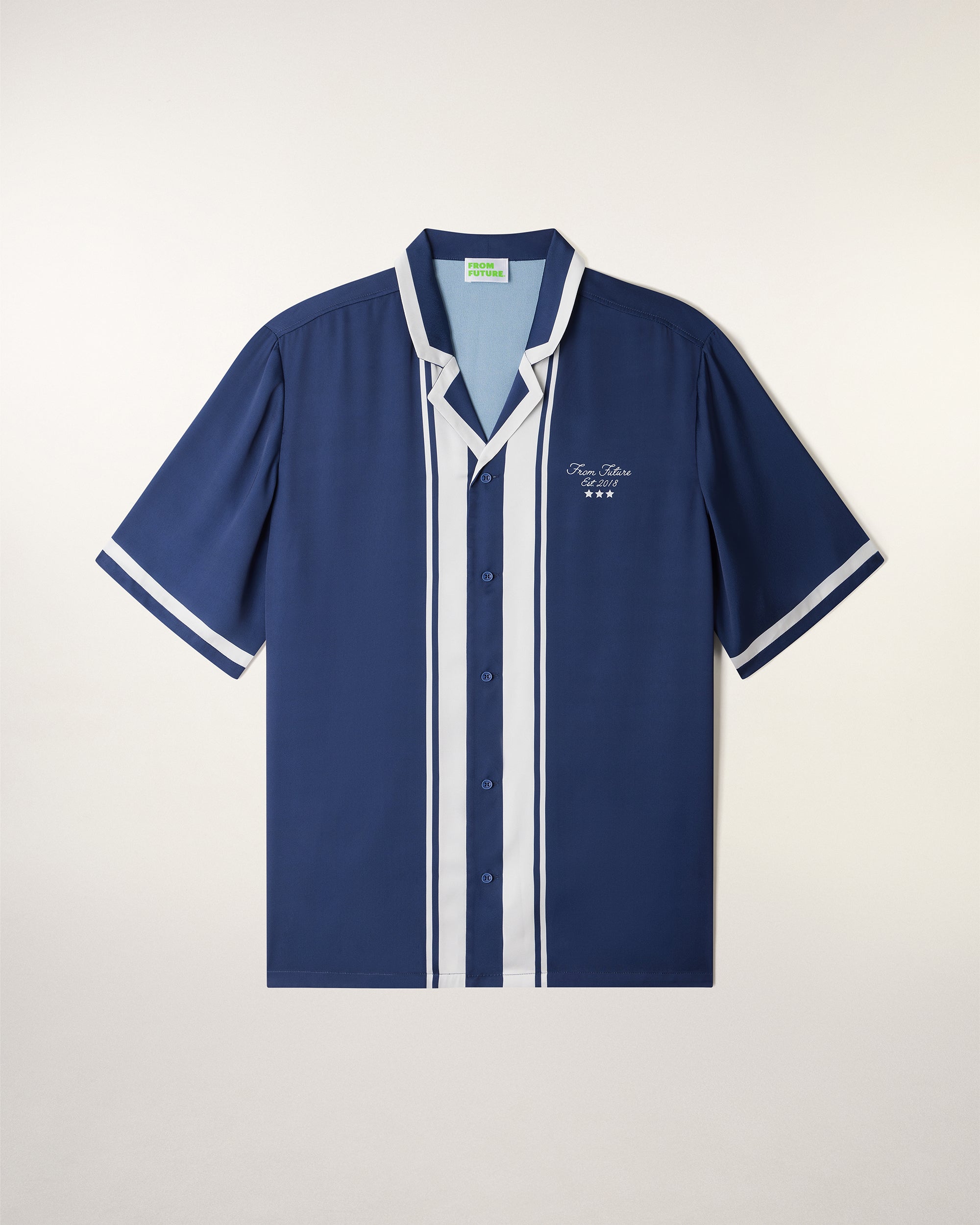 Camisa estilo bolos de manga corta