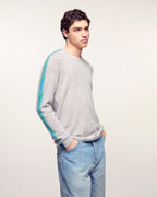 #label: Arnau mesure 1,87m et porte une taille M
