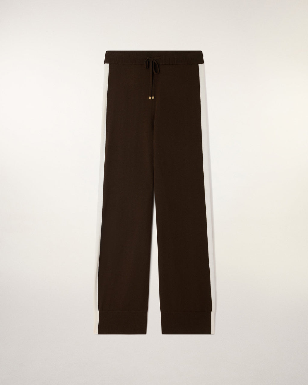 Joggers con banda ancha - Chocolate
