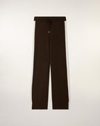 Joggers con banda ancha - Chocolate