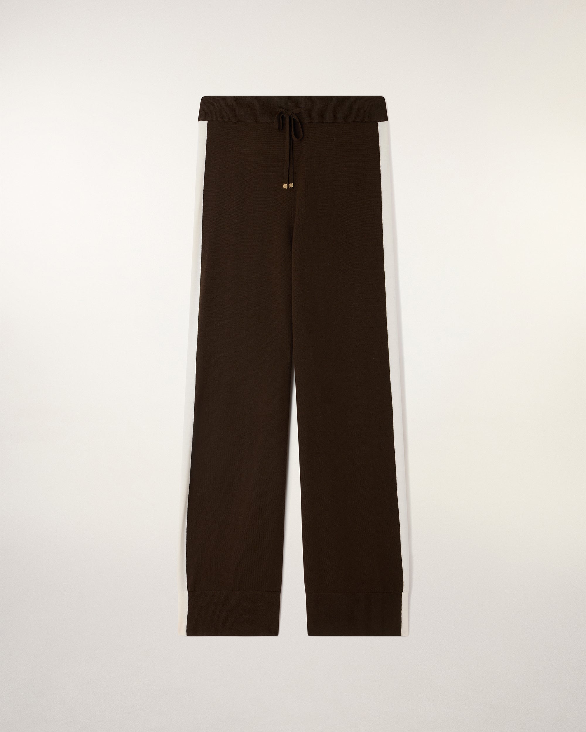 Joggers con banda ancha - Chocolate