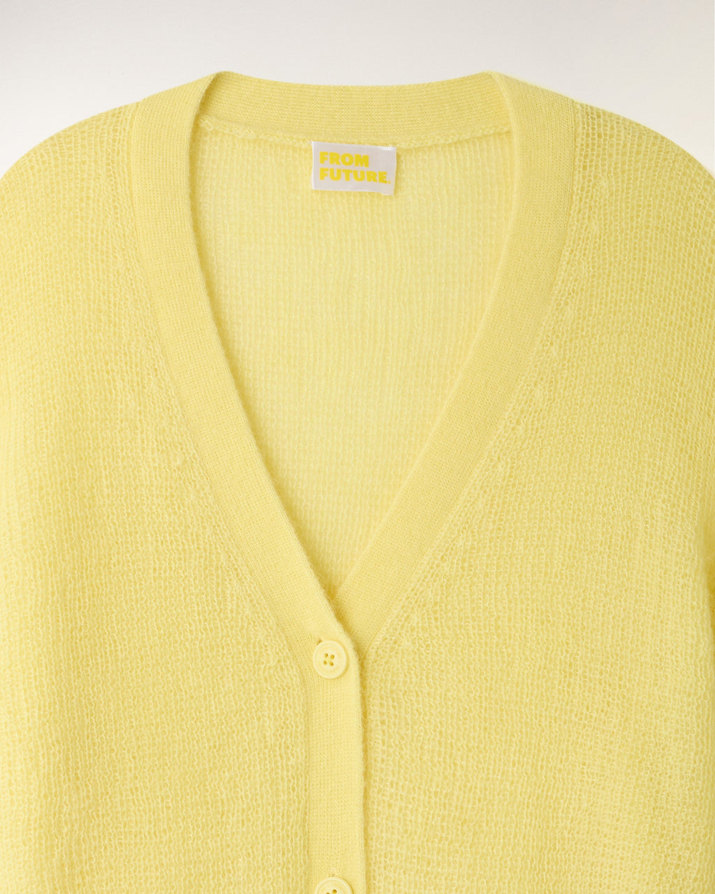 Pull Cardigan En Mohair