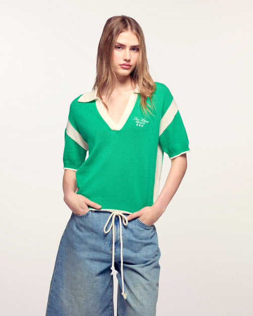 #label: Selaa mesure 1,73m et porte une taille S